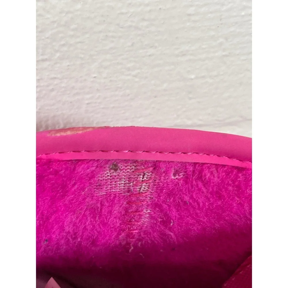 UGG Classic Clear 1112386K Mini Pink Waterproof Boots Pull On Kids Size 13 US